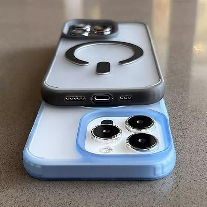 Custodia ibrida antiurto per iPhone 13 /Pro/Pro Max compatibile con MagSafe – Cover posteriore in PC, TPU e magneti