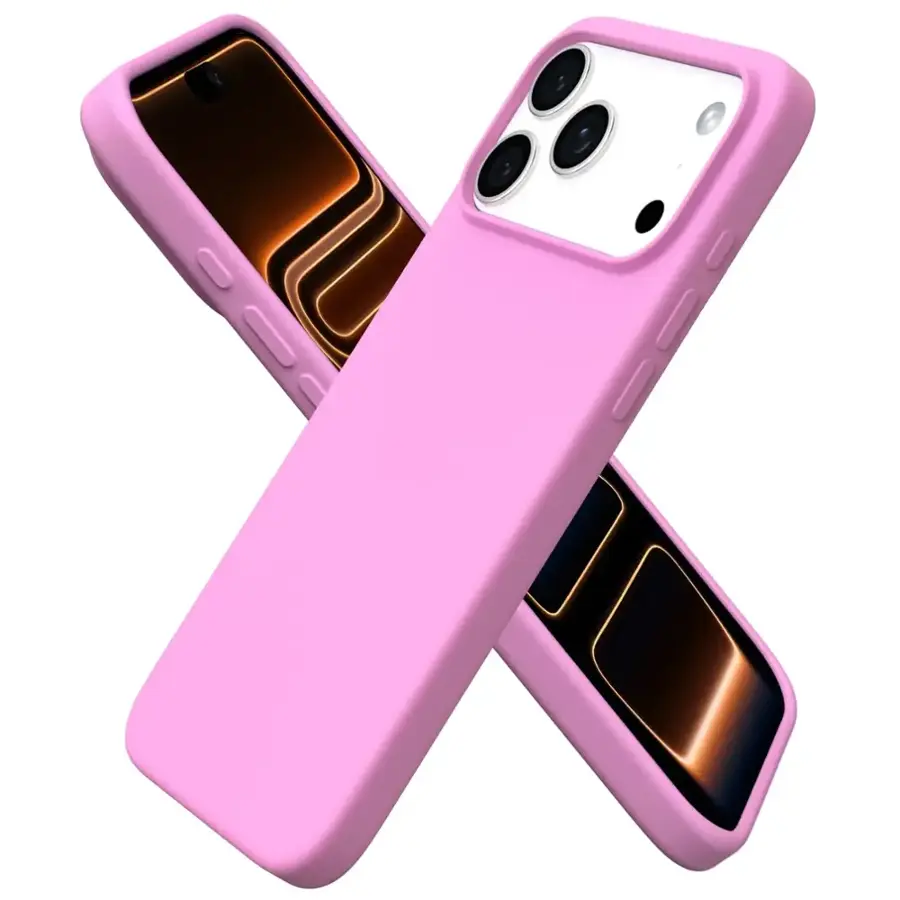 Custodia in Silicone Liquido Morbido Shockproof per iPhone 17 Pro Max