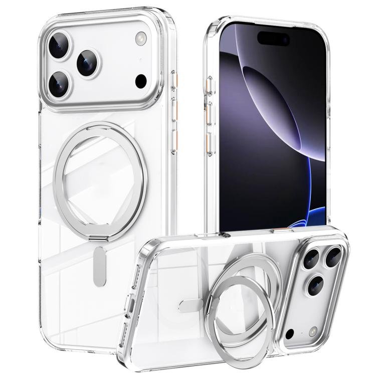 Custodia antiurto con supporto girevole per iPhone 17 Pro Max