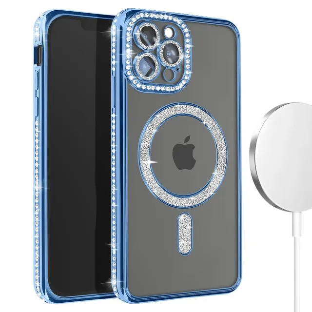 Custodia ibrida antiurto per iPhone 13 /Pro/Pro Max compatibile con MagSafe